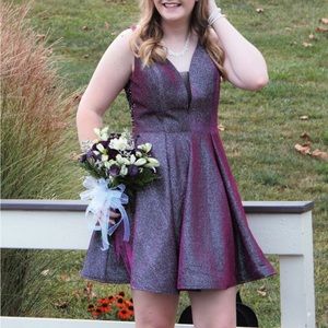 Size 12 Homecoming Dress, Jolene, Purple